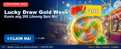 Try Your Luck in Lucky Draw! banner